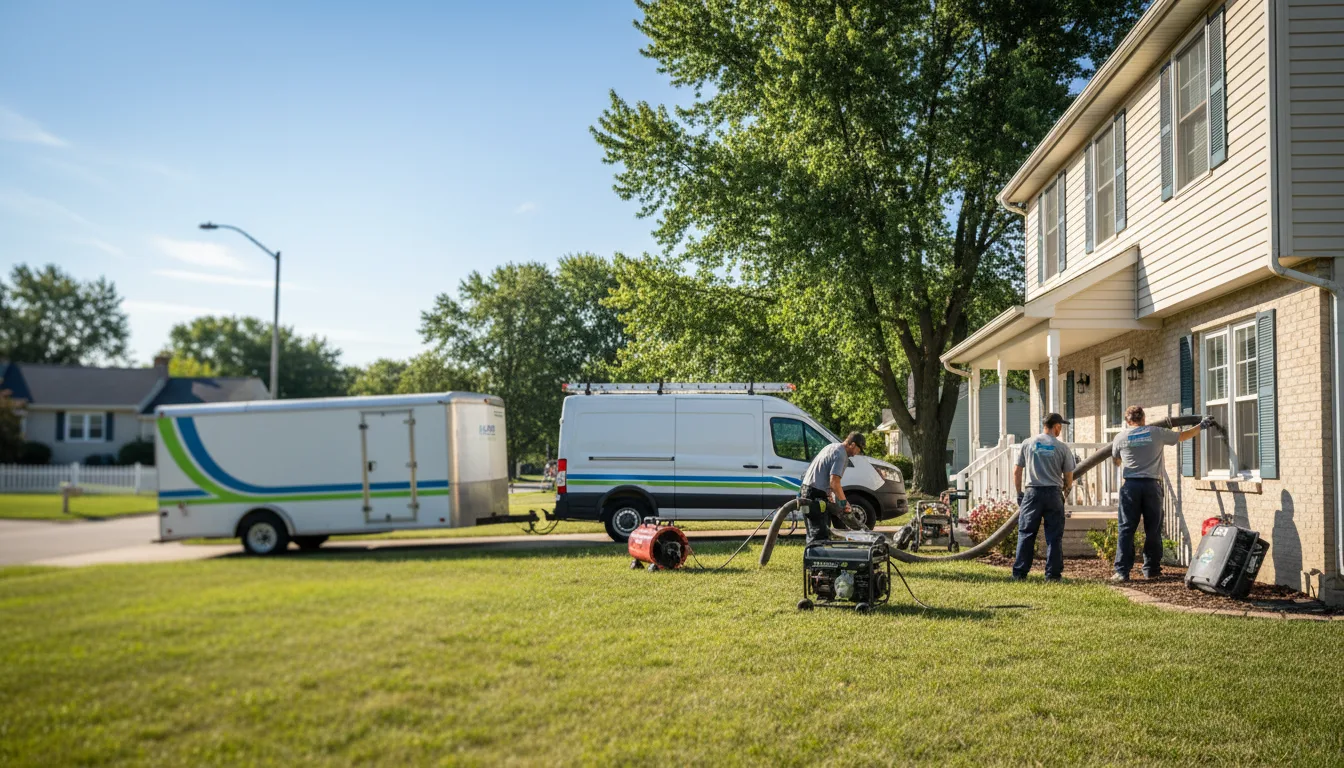 Flooded Basement Restoration And Cleanup With Repair in Zumbro Falls, MN near me